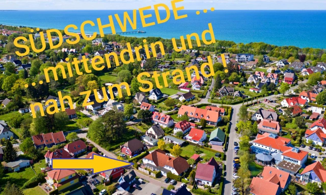 Der Suedschwede ... Dein Gaestehaus Mitten In Zingst Und Nah Zum Strand Екстер'єр фото
